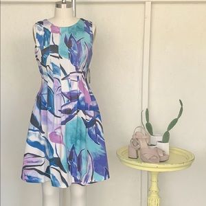 Vince Camuto Aline Floral Dress US 4
